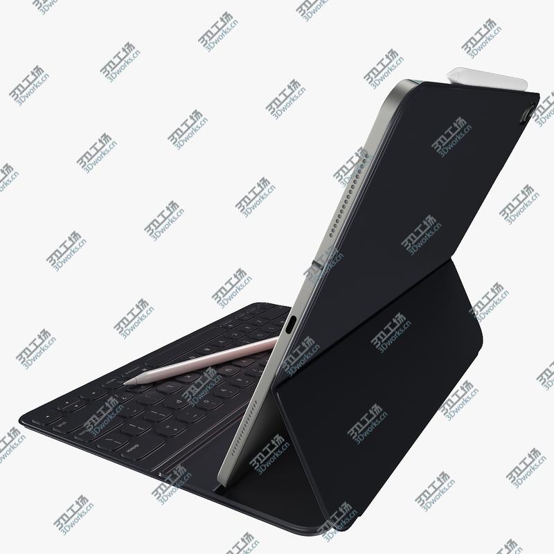 images/goods_img/202105071/3D IPad Pro 2018 - Pencil - Smart Keyboard Folio/3.jpg